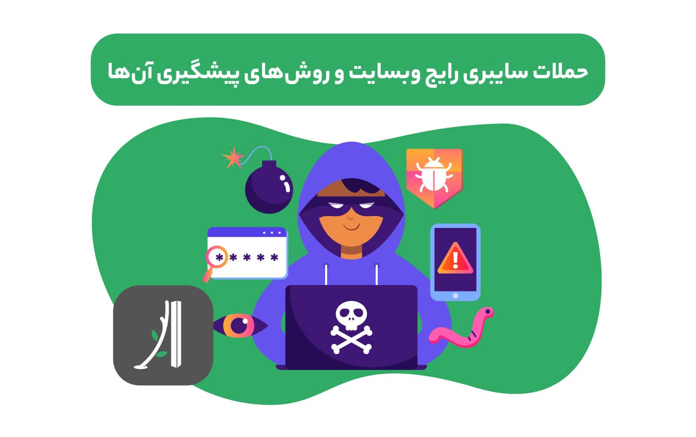 انواع حملات سایبری وبسایت و روشهای پیشگیری